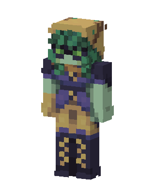 Moss Druid Minecraft skin