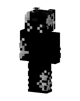 Black Villain skin, 3D preview