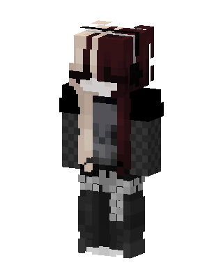 Crimson Emo skin, 3D preview
