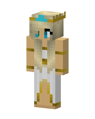 Egyptian Queen skin, 3D preview