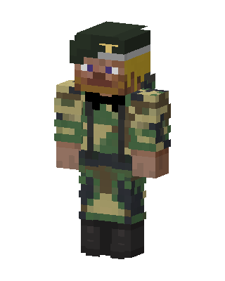 Camo Commander Minecraft skin