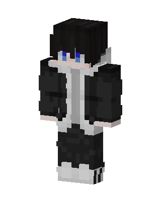 Shadow Hoodie skin, 3D preview