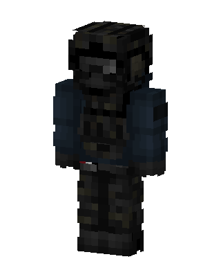 Black Knight Boy skin, 3D preview