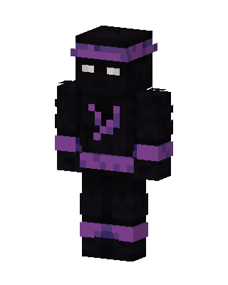 Void Ninja skin, 3D preview