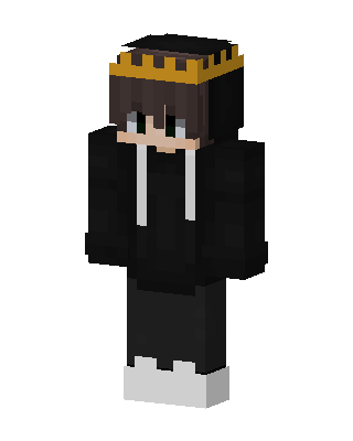 Black King Minecraft skin