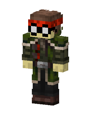 Jungle Scout Minecraft skin