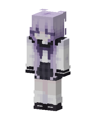 Lavender Sailor Minecraft cute skin