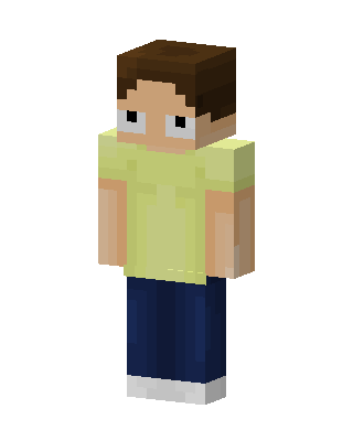 Morty Smith skin, 3D preview