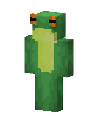 Frog Suit Minecraft green skin