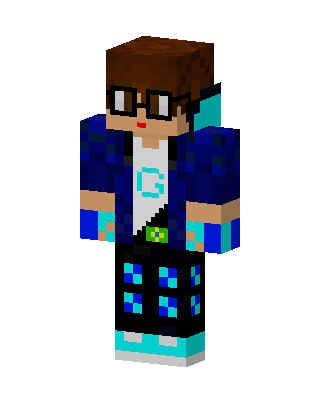 Blue Player Boy Minecraft skin