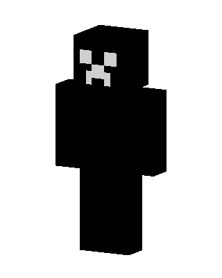 Black Creeper skin, 3D preview