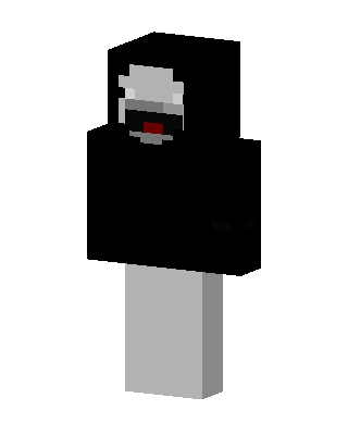 Black Player skin, 3D preview