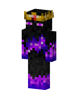 Black Royal skin, 3D preview