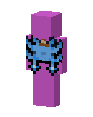 Magenta Frost Wings Minecraft skin