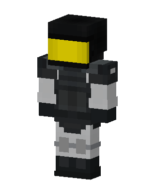 Black Fighter Boy Minecraft skin