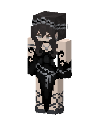 Gothic Lady Minecraft skin