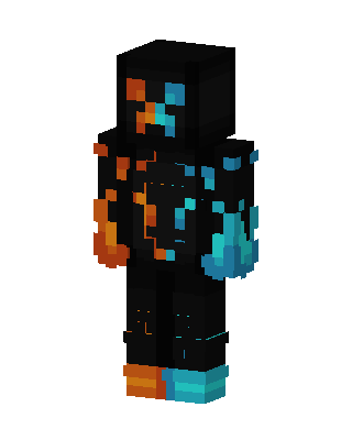 Fire And Ice skin, 3D preview