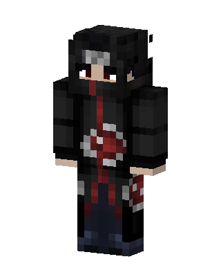 Itachi Uchiha skin, 3D preview
