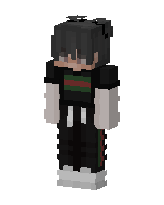 Gucci Streetwear Boy skin, 3D preview