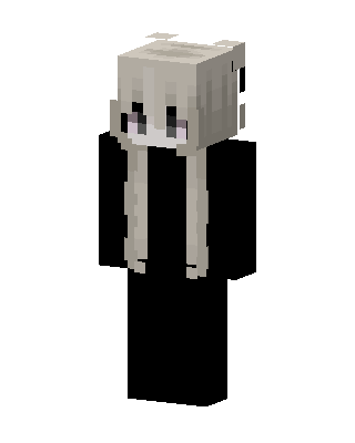 Ash Blonde Girl skin, 3D preview