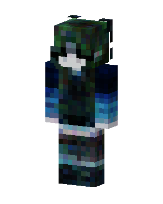 Galaxy Hoodie skin, 3D preview