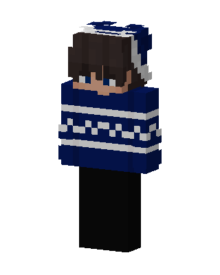 Winter Sweater Boy Minecraft skin
