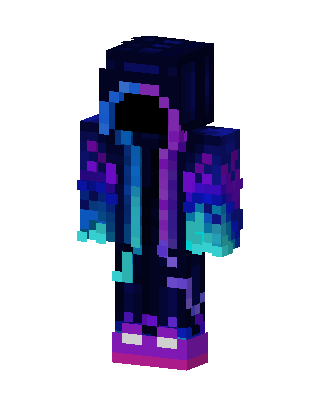 Blue Hero Minecraft blue skin