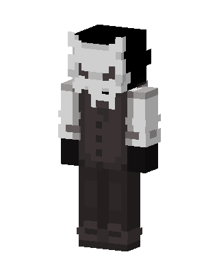 Masked Gentleman skin, 3D preview