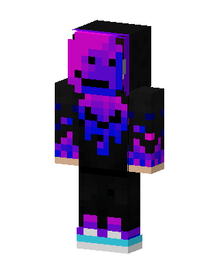 Galaxy Hoodie skin, 3D preview