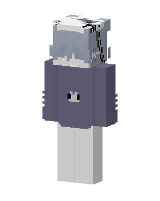 Frosty Hoodie skin, 3D preview