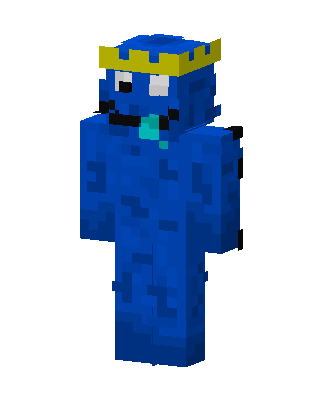 Blue King skin, 3D preview