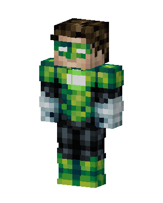 Green Lantern Minecraft skin