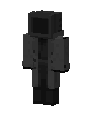TV Man Minecraft skin