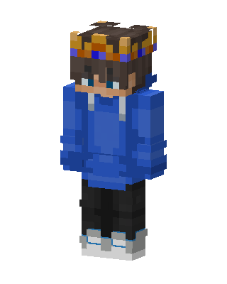 Blue Hoodie Boy Minecraft skin