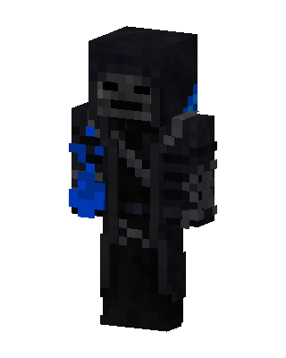 Black Hero Boy skin, 3D preview