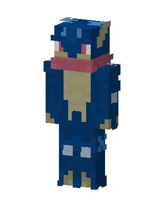 Greninja Minecraft skin