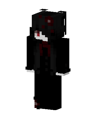 Black Villain skin, 3D preview