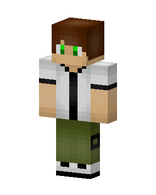 Ben 10 skin, 3D preview