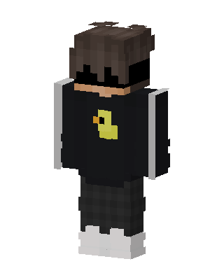 Black Player Boy Minecraft black skin