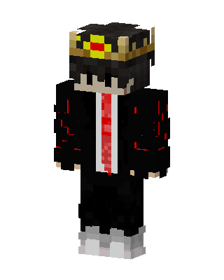 Black King skin, 3D preview