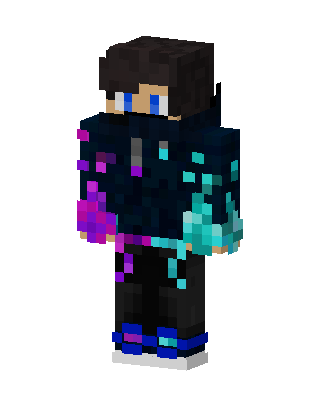 Galaxy Hoodie Boy Minecraft skin