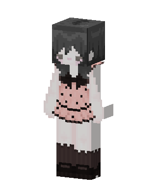 White Worker Girl Minecraft skin