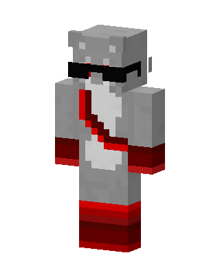 Cool Gray Hippo skin, 3D preview