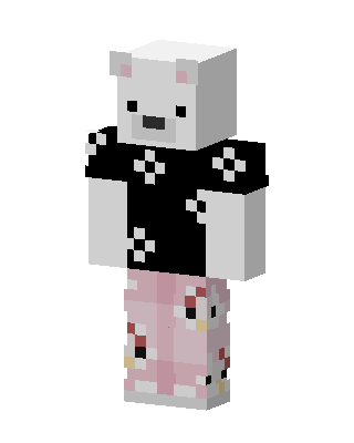 Polar Bear Pajamas skin, 3D preview