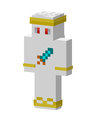 Diamond Sword Angel skin, 3D preview