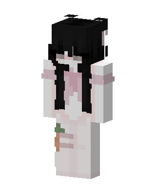Carrot Nurse skin, 3D preview