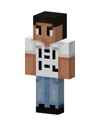 Casual Streetwear skin, 3D preview