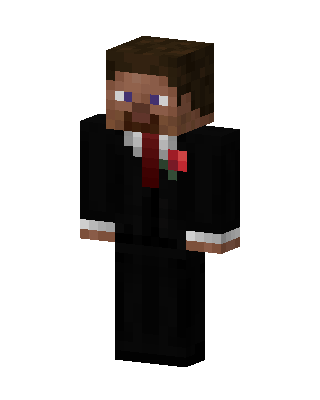 Black Suit Boy Minecraft black skin