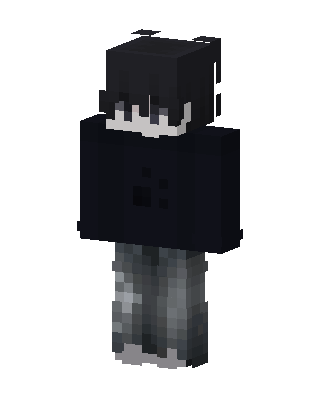 Shadow Hoodie skin, 3D preview