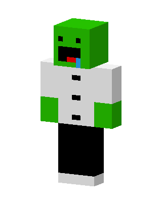Slime Scientist skin, 3D preview